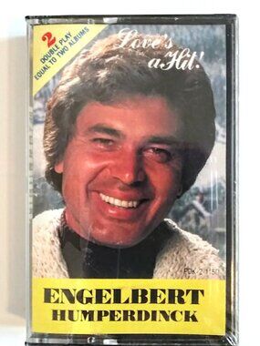 Engelbert Humperdinck Love's a Hit Tape Cassette 1986 Double Play Sealed NOS